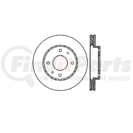 Bendix E12551044 Disc Brake Rotor Rotor