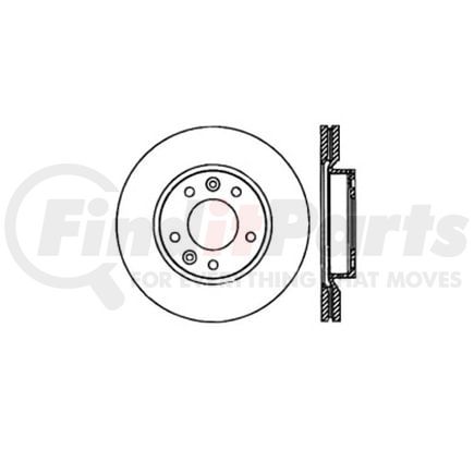 Bendix E12555011 Disc Brake Rotor Rotor