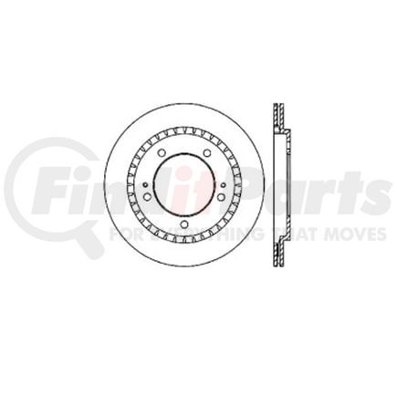 Bendix E12553014 Disc Brake Rotor Rotor