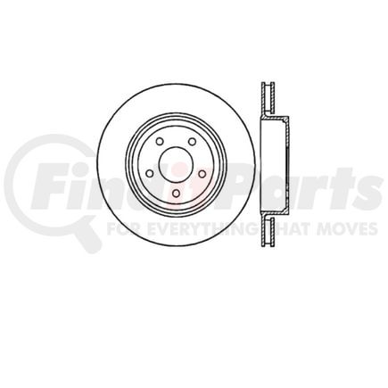 E12563006 by BENDIX - Disc Brake Rotor