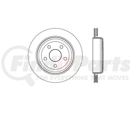 E12563012 by BENDIX - Disc Brake Rotor