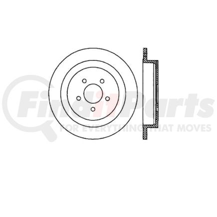 E12566081 by BENDIX - Disc Brake Rotor