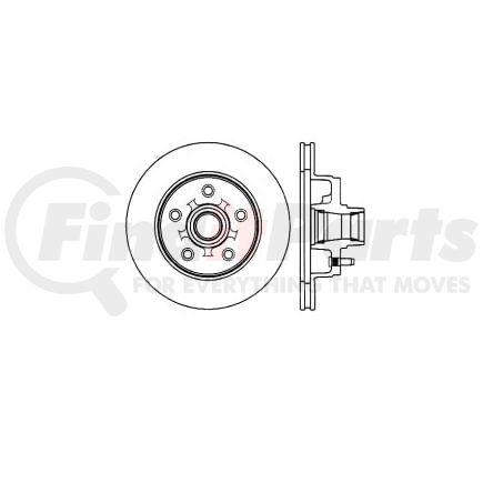 Bendix E12567017 Disc Brake Rotor Rotor