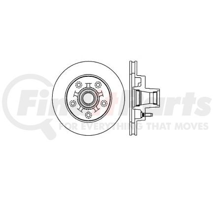 Bendix E12567018 Disc Brake Rotor Rotor