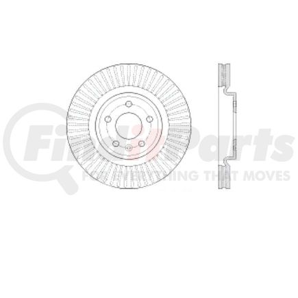 Bendix E12566107 Disc Brake Rotor Rotor