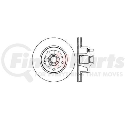 E12567005 by BENDIX - Disc Brake Rotor