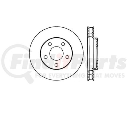 E12567062 by BENDIX - Disc Brake Rotor