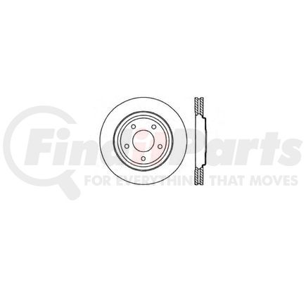 E12567059 by BENDIX - Disc Brake Rotor