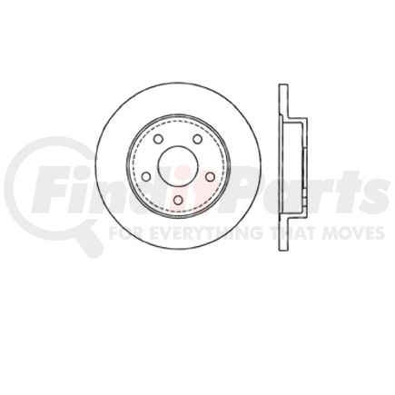 E12567084 by BENDIX - Disc Brake Rotor