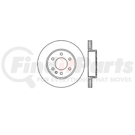 Bendix E12567088 Disc Brake Rotor Rotor
