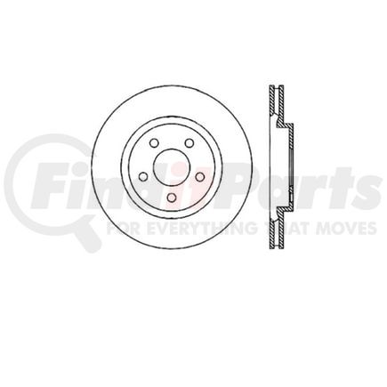 Bendix E12568067 Disc Brake Rotor Rotor