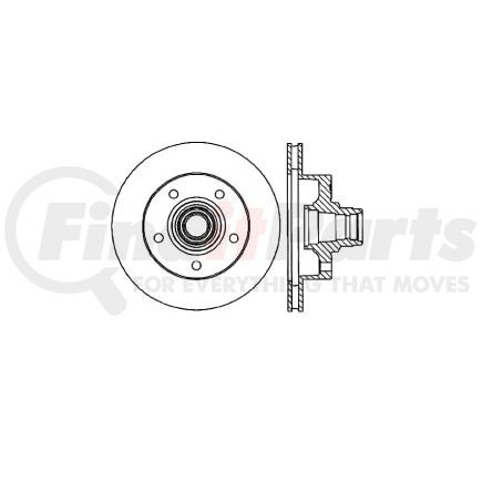 Bendix E12570045 Disc Brake Rotor Rotor