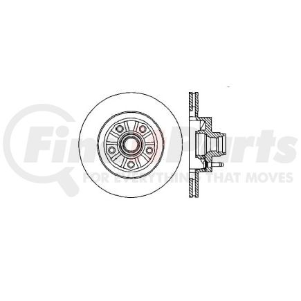 Bendix E12570088 Disc Brake Rotor Rotor