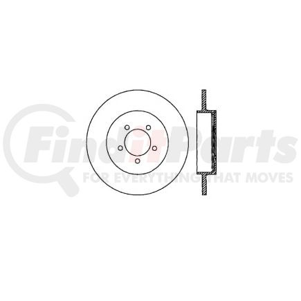 Bendix E12570099 Disc Brake Rotor Rotor