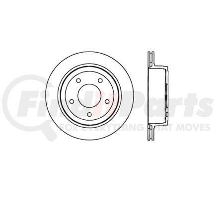 E12570111 by BENDIX - Disc Brake Rotor