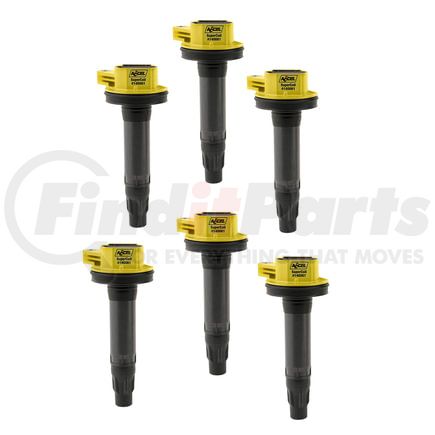 140061-6 by ACCEL - SuperCoil Direct Ignition Coil Set