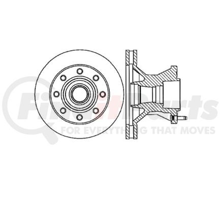 E12571006 by BENDIX - Disc Brake Rotor