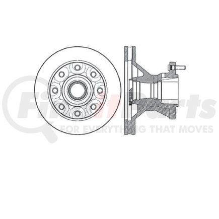 E12571026 by BENDIX - Disc Brake Rotor