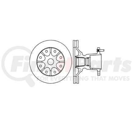 E12571028 by BENDIX - Disc Brake Rotor