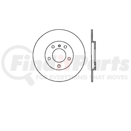 Bendix E12571065 Disc Brake Rotor Rotor