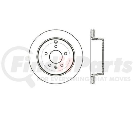 Bendix E12571073 Disc Brake Rotor Rotor