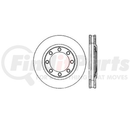 Bendix E12572016 Disc Brake Rotor Rotor