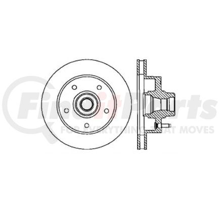 E12572031 by BENDIX - Disc Brake Rotor