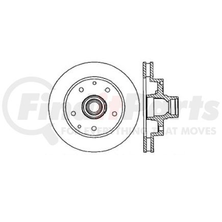 Bendix E12572033 Disc Brake Rotor Rotor