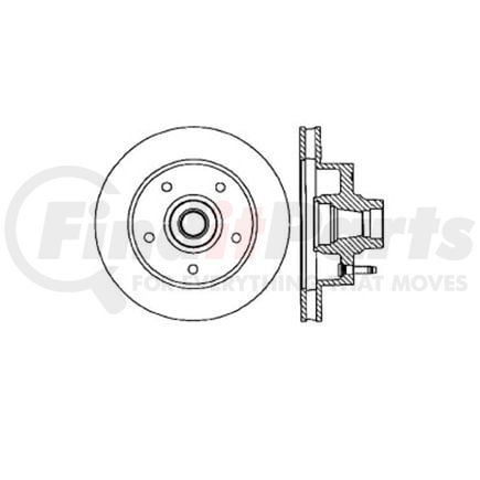 Bendix E12572014 Disc Brake Rotor Rotor