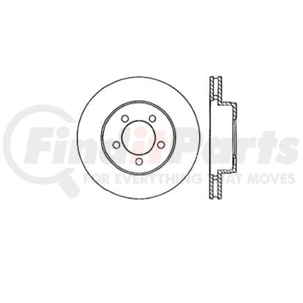 E12572041 by BENDIX - Disc Brake Rotor