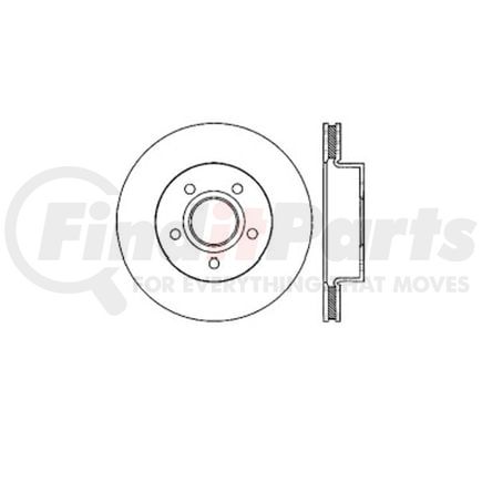 E12572047 by BENDIX - Disc Brake Rotor