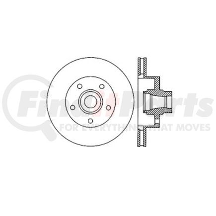E12572060 by BENDIX - Disc Brake Rotor