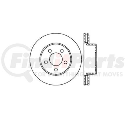 E12572071 by BENDIX - Disc Brake Rotor
