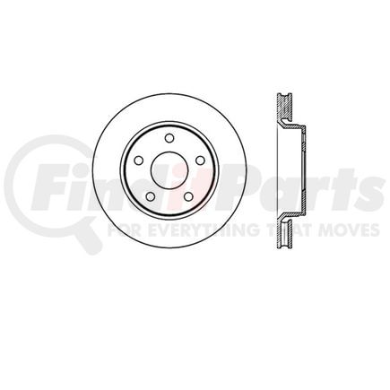 Bendix E12572073 Disc Brake Rotor Rotor