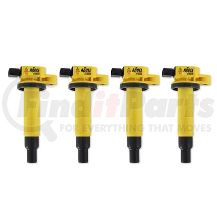 140078-4 by ACCEL - SuperCoil Direct Ignition Coil Set