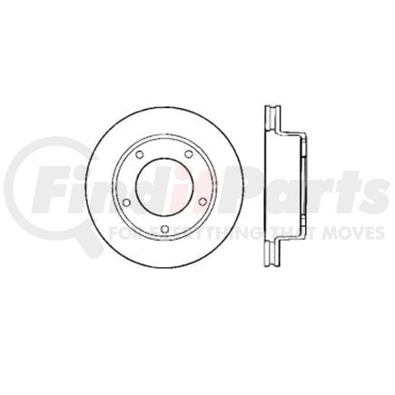 Bendix E12584032 Disc Brake Rotor Rotor