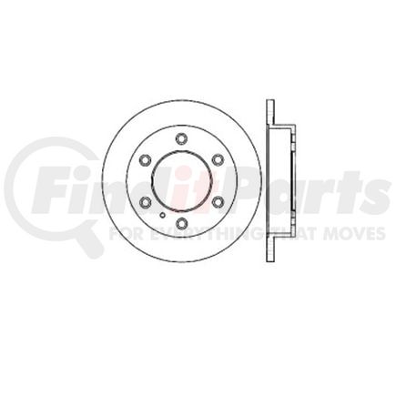Bendix E12648009 Disc Brake Rotor Rotor