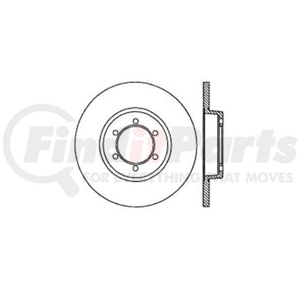 E12647012 by BENDIX - Disc Brake Rotor
