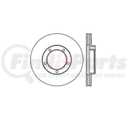 Bendix E12649053 Disc Brake Rotor Rotor
