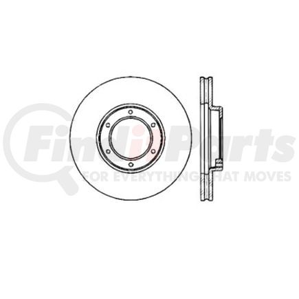 Bendix E12649054 Disc Brake Rotor Rotor