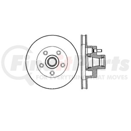 Bendix E12666010 Disc Brake Rotor Rotor