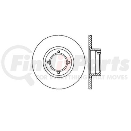 E12652006 by BENDIX - Disc Brake Rotor