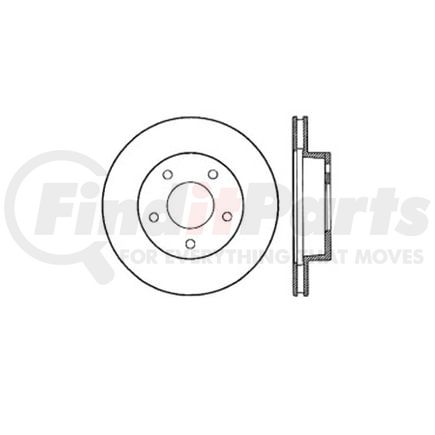 Bendix E12666017 Disc Brake Rotor Rotor