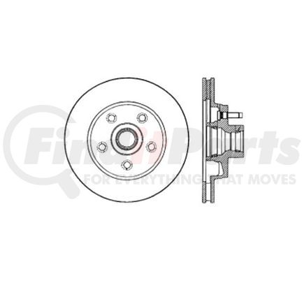 Bendix E12666023 Disc Brake Rotor Rotor