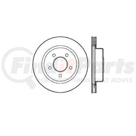 Bendix E12666026 Disc Brake Rotor Rotor