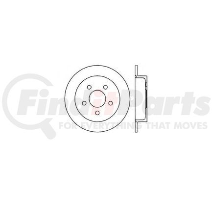 Bendix E12667063 Disc Brake Rotor Rotor