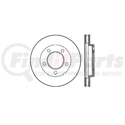 Bendix E12668009 Disc Brake Rotor Rotor