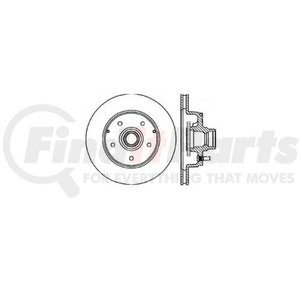 Bendix E12667040 Disc Brake Rotor Rotor