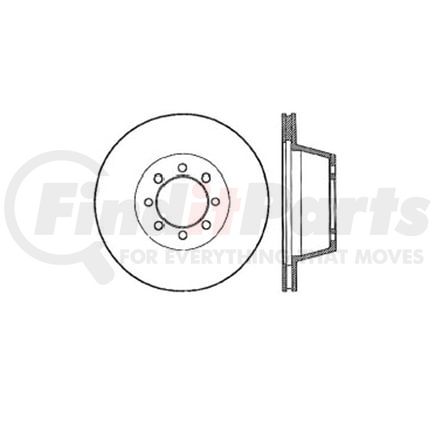 Bendix E12670009 Disc Brake Rotor Rotor