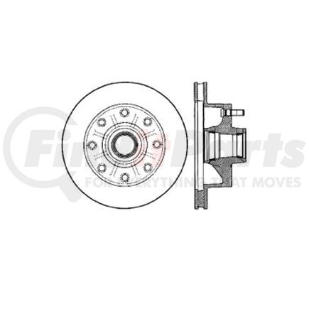Bendix E12670010 Disc Brake Rotor Rotor